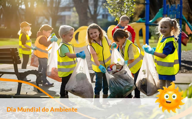 dia mundial ambiente. Externato Sol Nascente