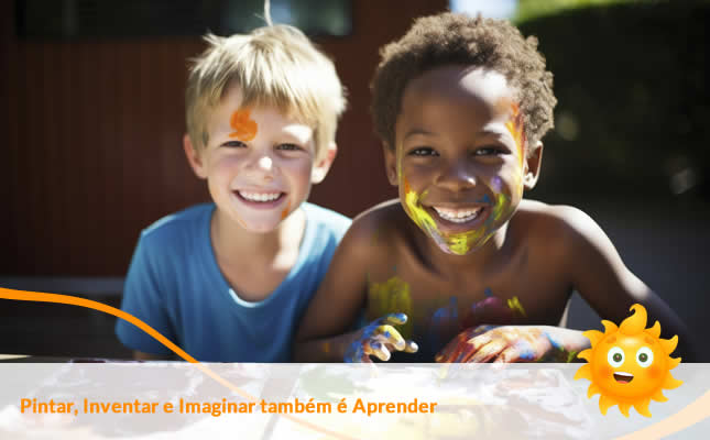 Criatividade na Infância: Porque Pintar, Inventar e Imaginar Também é Aprender. Externato Sol Nascente