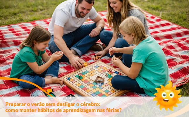 Preparar o verão sem desligar o cérebro: como manter hábitos de aprendizagem nas férias? Externato Sol Nascente