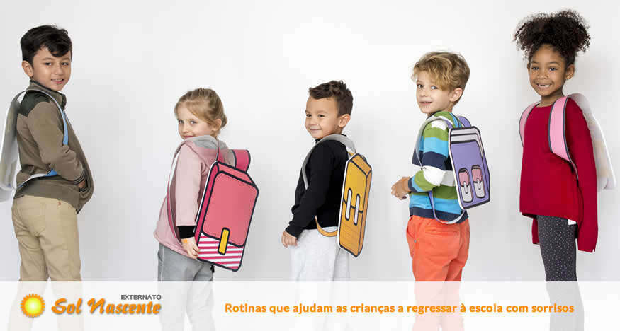 Rotinas que Ajudam as Crianças a Regressar à Escola com Sorrisos. Externato Sol Nascente