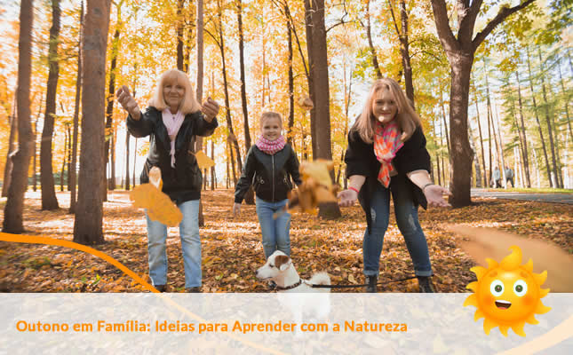 Outono em Família: Ideias para Aprender com a Natureza. Externato Sol Nascente