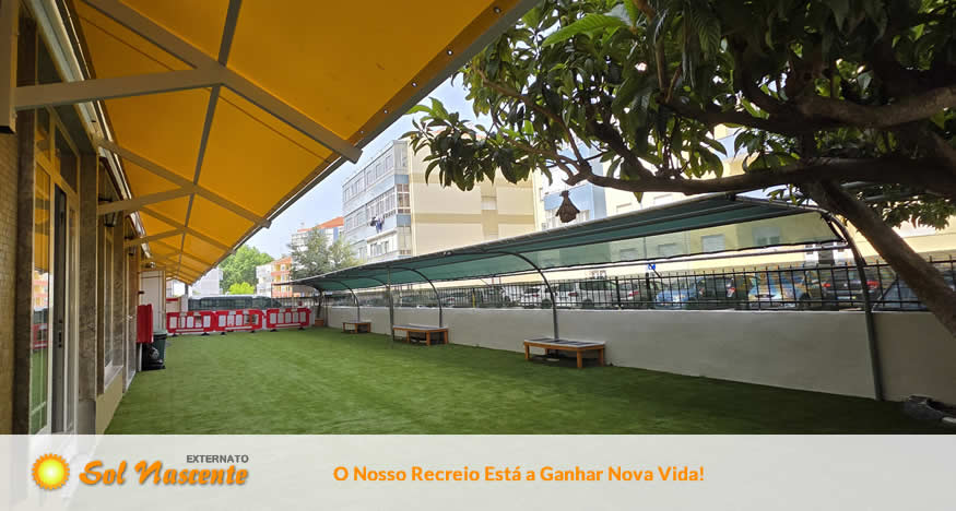 O Nosso Recreio Está a Ganhar Nova Vida!. Externato Sol Nascente