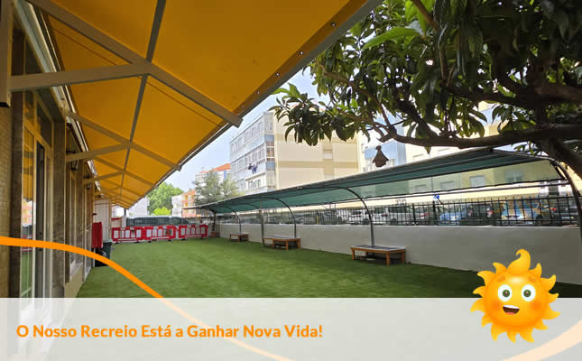 O Nosso Recreio Está a Ganhar Nova Vida!