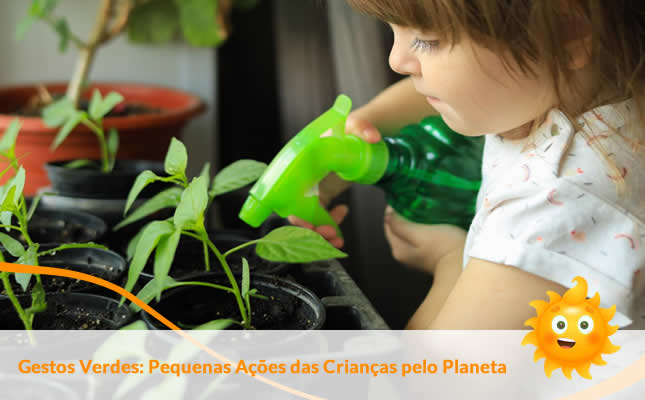 Gestos Verdes: Pequenas Ações das Crianças pelo Planeta. Externato Sol Nascente