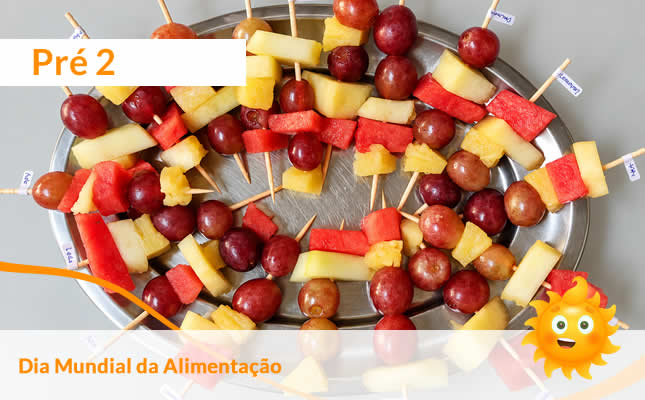 Dia Mundial da Alimentação - Aprender a Comer Bem Também Pode Ser Divertido. Externato Sol Nascente